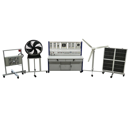 Photovoltaic နှင့် Wind Renewable Energy ဖြင့် လျှပ်စစ်ဓာတ်အားထုတ်လုပ်ခြင်းအတွက် Training Kit