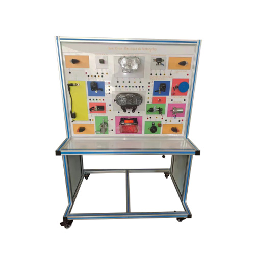Electrical Circuits Of Motorcycles Bench Educational Equipment Automotive Training Series Petrol Engine Trainer