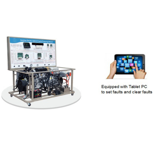 Banc de formation sur le système d'alimentation hybride essence-électricité Toyota Prius 1,5 L Équipement pédagogique Entraîneur automobile