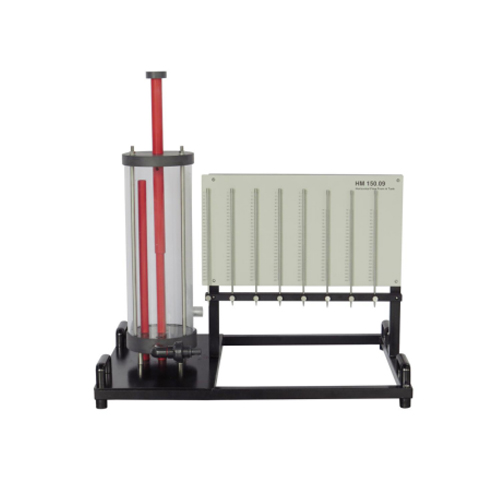 Flux horizontal à partir d'un réservoir Enseignement Matériel pédagogique pour laboratoire scolaire Fluides Matériel de formation technique
