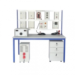 Banc d'essai électrique Équipement didactique pour laboratoire scolaire Établi électrique