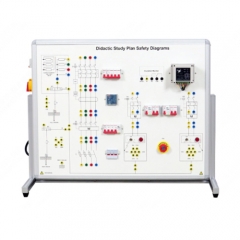 Plan d'étude didactique Diagrammes de sécurité Équipement de formation pédagogique Équipement de laboratoire de génie électrique