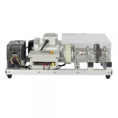 Учебно-лабораторный испытательный стенд с тормозом нагрузки и регулятором скорости вала для исследования неисправностей различных механических передач