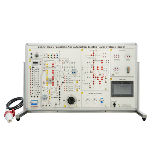 Relay Protection and Automation Electric Power Systems Trainer Vocational Training Equipment Automatic Trainer
