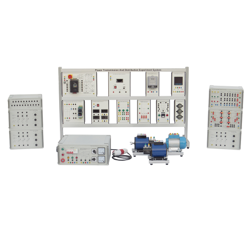 Sistema Experimental de Transmissão e Distribuição de Energia Equipamento de Treinamento Profissional Painel Elétrico de Treinamento
