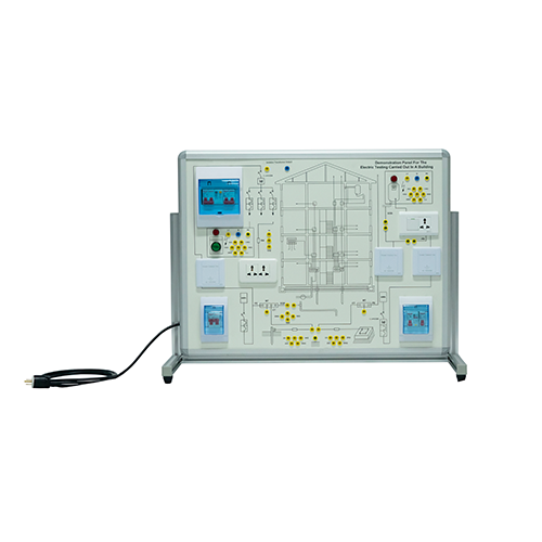 Демонстрационная панель для электрических испытаний, проведенных в здании Учебное оборудование Автоматизация зданий Учебное оборудование