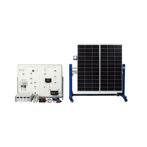 နေရောင်ခြည်စွမ်းအင်သုံး Module တိုင်းတာမှုများ Didactic Equipment သင်ကြားရေး Workbench ပြန်လည်ပြည့်ဖြိုးမြဲလေ့ကျင့်ရေးစက်ပစ္စည်း