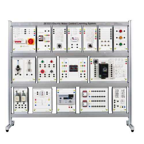 Electric Motor Control Learning System Vocational Training Equipment Electrical Laboratory Equipment