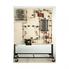 Circuito de Refrigeração com Equipamento de Carga Variável, Tecnologia Educacional, Equipamentos Escolares, Treinamento, Treinador de Ar Condicionado