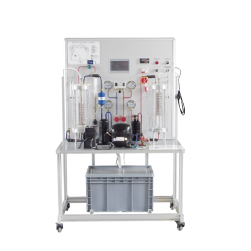 Refrigeration Cycle Demonstration Bench Vocational Trainer Workbench Educational Laboratory Bench Refrigeration Trainer