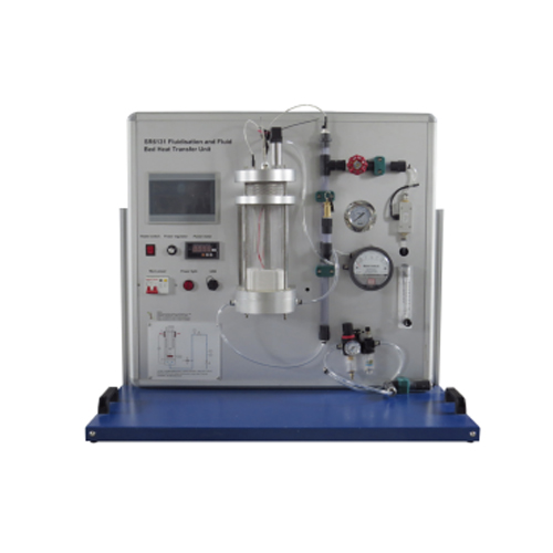 Дидактическое оборудование для учебных заведений по теплопередаче в псевдоожиженном слое и установке для псевдоожижения и теплообмена