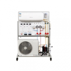 Treinador de ar condicionado (tipo split) / Treinador de ar condicionado doméstico com inversor / Bancada de ensino / Treinador de refrigeração