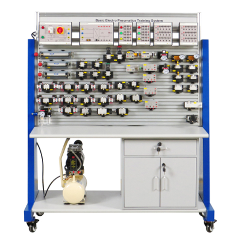 Basic Electro Pneumatics Training System School Educational Equipment Didactic Equipment Pneumatic Trainer