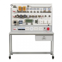 Educational and Laboratory Stand "Installation of Elements of Protective Grounding, Zeroing, Disconnection Devices" Didactic Equipment Teaching Workbench Electrical Training Equipment Didactic Equipment Teaching Workbench Electrical Training Equipment