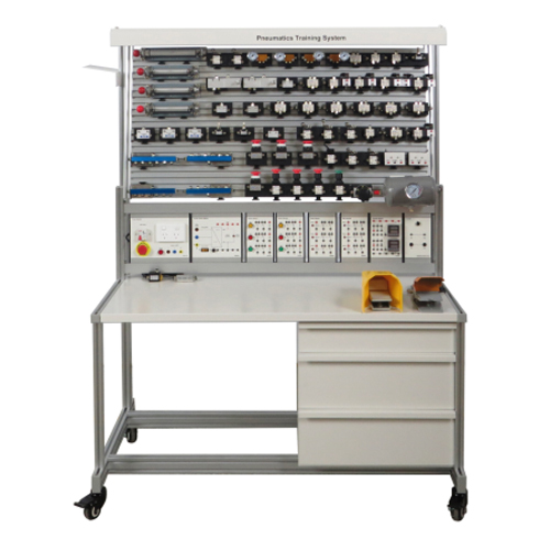 Pneumatics Training System Vocational Trainer Workbench Educational Laboratory Bench Pneumatic Didactic Equipment