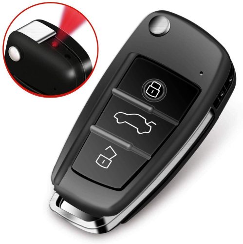 Anysun HD Camera 1080P Dvr Multifunctional Car Key Chain Mini Cam Dvr IR Night Vision Motion Detection Perfect Indoor Covert Security Camera for Home and Office S820