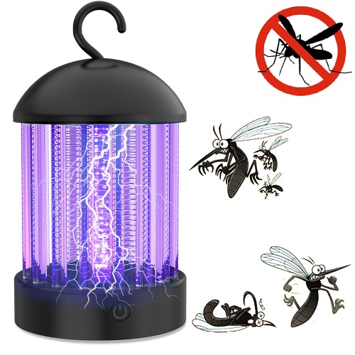 Electronic Mosquito Killer Lamp,Bug Zapper with Light Mosquito Trap, Fly Zapper Insect Killer Safety &amp; Non-Toxic for Home Indoor/Outdoor Bedroom Kitchen Use