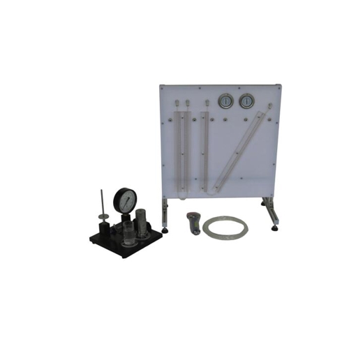 Fundamentals of pressure measurement Teaching Equipment Hydraulic Bench