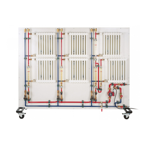Bilanciamento idronico dei radiatori Apparecchiature di formazione professionale per il trasferimento di calore Apparecchiature dimostratrici