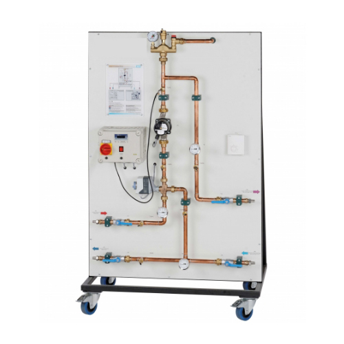 Unidade de controle para sistema de ventilação Equipamento didático de transferência de calor Equipamento de demonstração