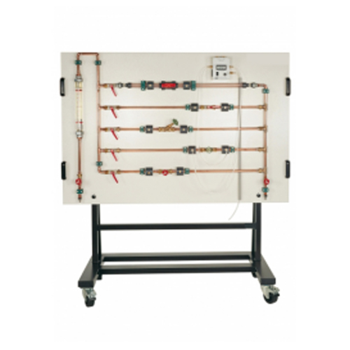 Installation technology: losses in valves and fittings Vocational Training Equipment Thermal Transfer Experiment Equipment