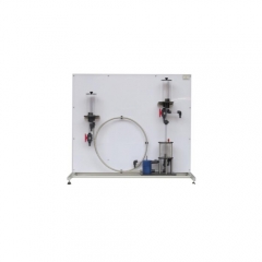 Hydraulic ram – pumping using water hammer Didactic Equipment Hydraulic Workbench