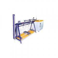 Flow Meter Demonstration Unit Vocational Training Equipment Hydraulic Bench