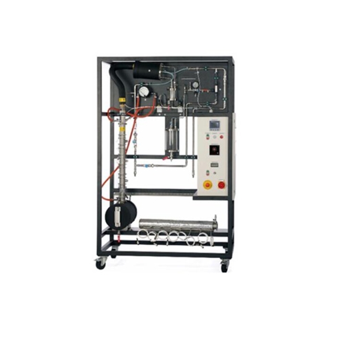 Batch Distillation Column Vocational Training Equipment Heat Transfer Laboratory Equipment