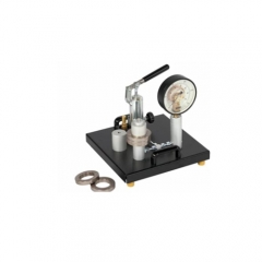 Calibratore del manometro del peso morto Materiale didattico Materiale didattico per l'ingegneria dei fluidi