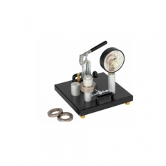 Dead Weight Pressure Gauge Calibrator Educational Equipment Fluids Engineering Training Equipment