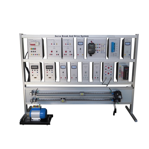 Servo Break And Drive System Electrical Training Panel Vocational Training Equipment
