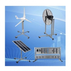 Equipamento de treinamento para geração de energia eólica e solar Máquina elétrica Equipamento didático