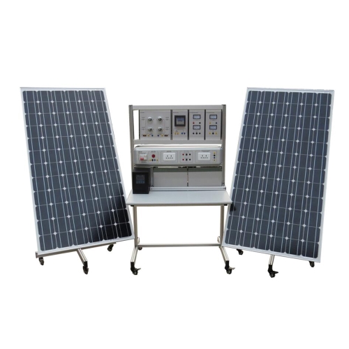 Sistema fotovoltaico Off Grid Trainer Laboratorio di installazione elettrica Attrezzature per la formazione professionale