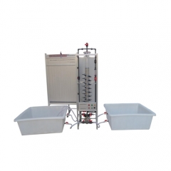 Columna de filtro de lecho profundo Mkii Capacidades de demostración Equipo de enseñanza Banco hidráulico