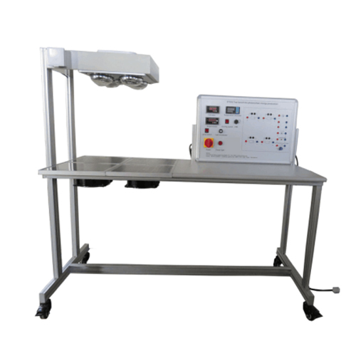 Test Bench for Photovoltaic Energy Production Didactic Equipment Electrical Engineering Training Equipment