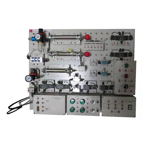 Type de panneau d'entraînement électropneumatique Équipement d'enseignement Banc électropneumatique