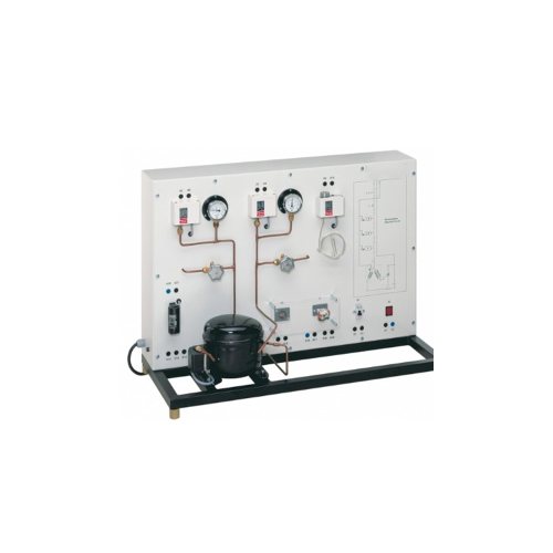 冷媒圧縮機の電気接続職業訓練装置
