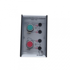 2つの押しボタン付きボックス電気配線トレーニングシステム教育機器