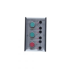 3つの押しボタンが付いている箱電気実験装置職業訓練装置