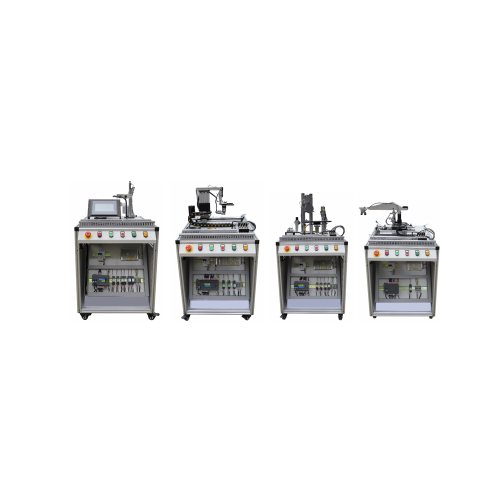 Sistema meccatronico industriale con attrezzature per la formazione professionale Seimens S7-1500 PLC Attrezzature per la formazione meccatronica
