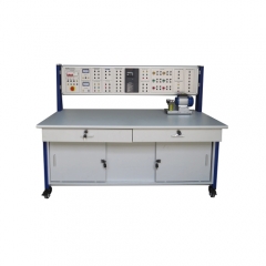 Moteur et convertisseur de fréquence Formateur de contrôle de vitesse Formation aux compétences électriques Équipement didactique