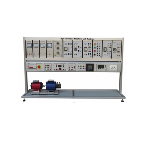 Synchronous Machine Lab Trainer Electrical Wiring Training System Didactic Equipment