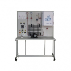 Domestic Refrigeration Trainer Didactic Equipment Refrigeration Laboratory Equipment