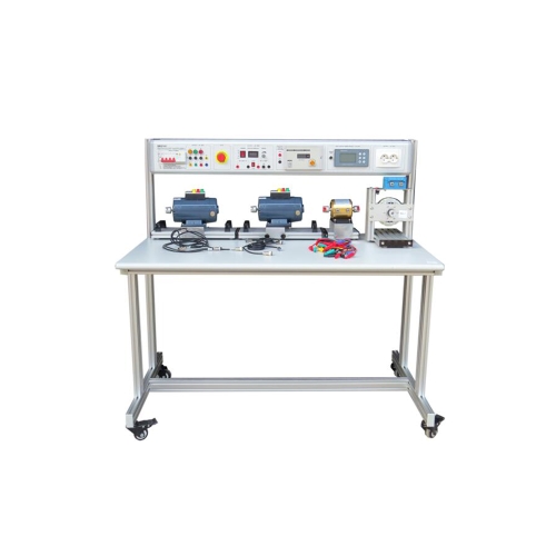 Two Dc Motor And Brake With Dynamometer Trainer Educational Equipment Electrical Machine