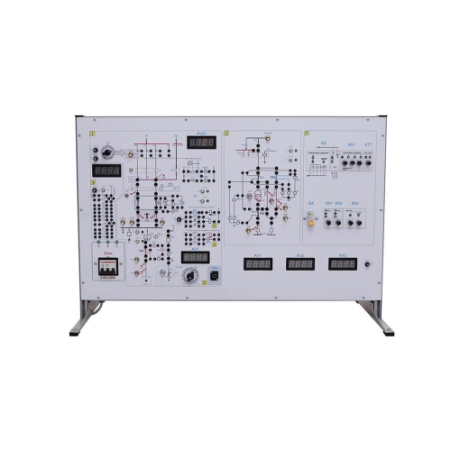 Relay Protection and Automation Electric Power Systems Trainer Didactic Equipment Electrical Training Panel