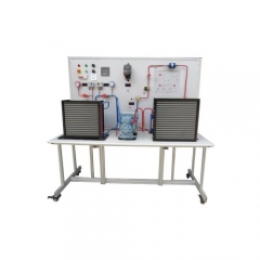 Trainer For The Study Of The Semi - Hermetic Compressor Teaching Equipment Refrigeration Training Equipment