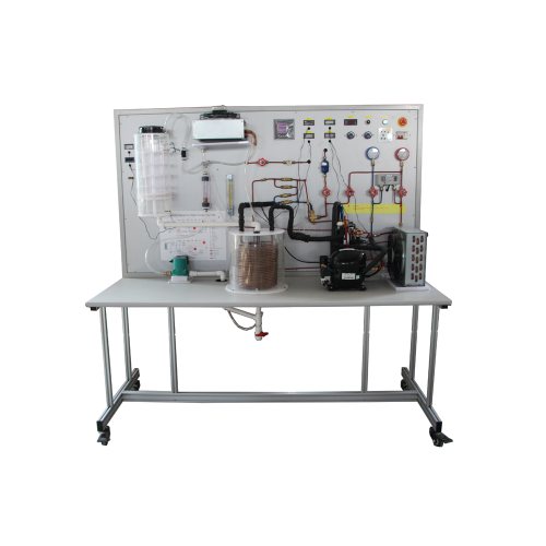 Trainer For Water Condensing Units Vocational Training Equipment Air Conditioner Training Equipment