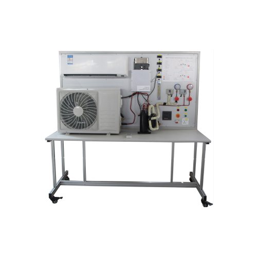 Domestic Air Conditioning Trainer With Inverter Teaching Equipment Heat Colling Trainer Equipment