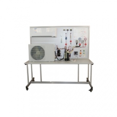 Domestic Air Conditioning Trainer Didactic Equipment Refrigeration Trainer Equipment