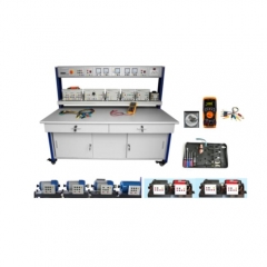 Instrutor de máquinas elétricas (transformadores / motores / geradores) Equipamento de treinamento vocacional Máquina elétrica